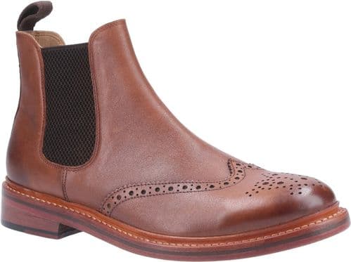 Cotswold Siddington Leather Mens Boots Brown